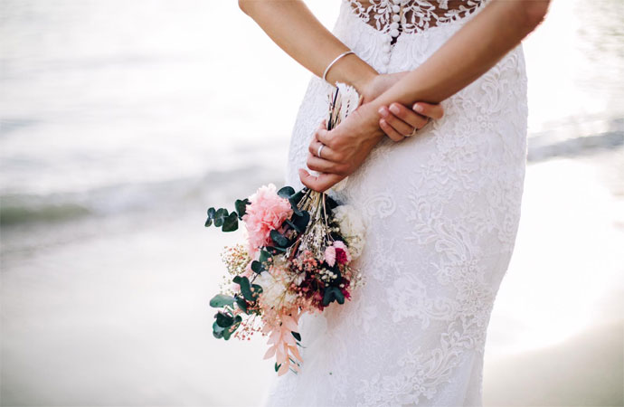 ramo de flores preservadas