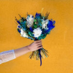 ramo de novia con flores preservadas