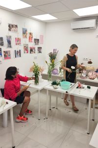 Curso de decoración floral