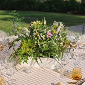 Decoración centro de mesa para bodas