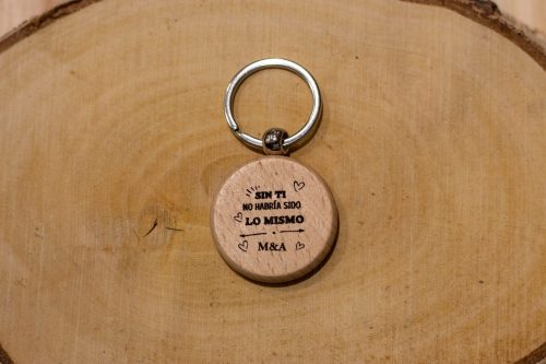 Llavero personalizado boda